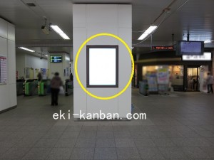 稲毛駅本屋改札外No.107写真②