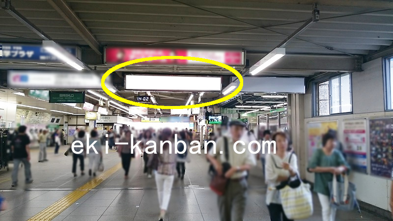 JR 柏駅 改札外通路№26駅看板・駅広告、写真