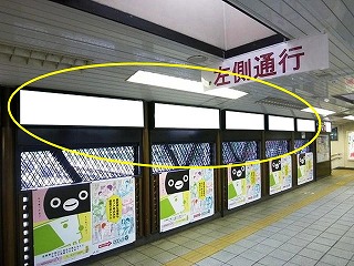 短期集中 Jr原宿駅 跨線橋9面セットです 駅看板 Com 駅看板 ドットコム 駅広告 駅ポスター 駅デジタルサイネージ 運営 株式会社ニューアド社