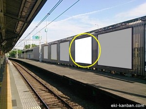 千駄ヶ谷駅臨時ホーム№37写真2