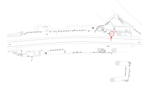 東武　大山駅／／№701駅看板・駅広告、位置図