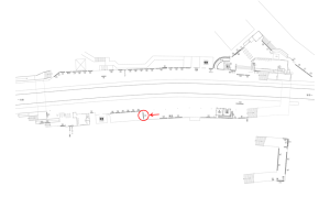 東武　大山駅／／№061駅看板・駅広告、位置図