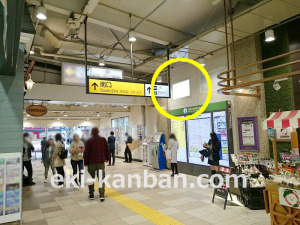 JR／西国分寺駅／本屋口／№146駅看板・駅広告、写真3