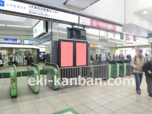 JR／津田沼駅／津田沼駅Ｊ・ＡＤビジョン駅デジタルサイネージ・駅広告、写真2