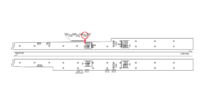 京急／三浦海岸駅／／№41102駅看板・駅広告、位置図