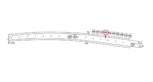 京急／浦賀駅／№41113&／№41114駅看板・駅広告、位置図