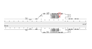 京急／ＹＲＰ野比駅／／№21007駅看板・駅広告、位置図