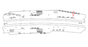 京急／追浜駅／／№21025駅看板・駅広告、位置図