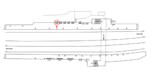 京急／逸見駅／／№31006駅看板・駅広告、位置図