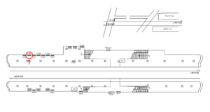 京急／弘明寺駅／／№21028駅看板・駅広告、位置図