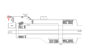 京急／井土ヶ谷駅／／№23007駅看板・駅広告、位置図