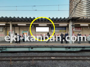 JR／武蔵浦和駅／武蔵野線ホーム／№116駅看板・駅広告、写真2