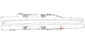 京急／花月総持寺駅／／№32002駅看板・駅広告、位置図