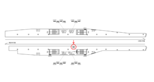 京急／六郷土手駅／／№22005駅看板・駅広告、位置図