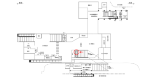 JR／蕨駅／本屋口／№114駅看板・駅広告、位置図