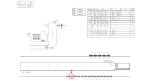 東急　雪が谷大塚駅／IK建植看板／№111駅看板・駅広告、位置図