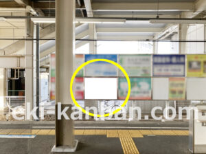 小田急　伊勢原駅／／№1704駅看板・駅広告、写真2