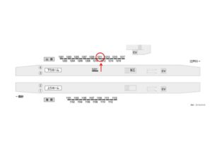 京成　小岩駅／／№1211駅看板・駅広告、位置図