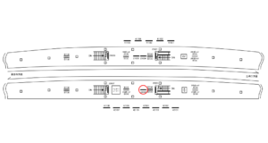 京急／平和島駅／／№22003駅看板・駅広告、位置図