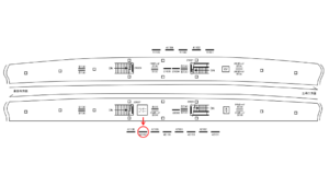 京急／平和島駅／／№42107駅看板・駅広告、位置図