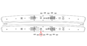 京急／平和島駅／／№42106駅看板・駅広告、位置図