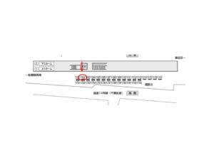 京成　谷津駅／／№1102駅看板・駅広告、位置図