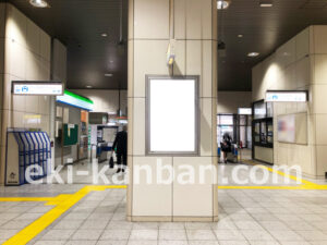 横浜市営／新羽駅／／№2駅看板・駅広告、写真2