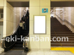 横浜市営／新羽駅／／№1駅看板・駅広告、写真2