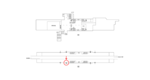 横浜市営／舞岡駅／／№11駅看板・駅広告、位置図