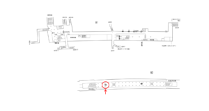 横浜市営／新横浜駅／／№113駅看板・駅広告、位置図