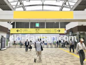 西武　所沢駅／所沢特殊シート（一部掲載）7日間№7駅臨時広告・駅広告、写真2