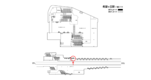 相鉄／希望ヶ丘駅／／№329駅看板・駅広告、位置図