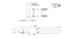 相鉄／西谷駅／／№206駅看板・駅広告、位置図