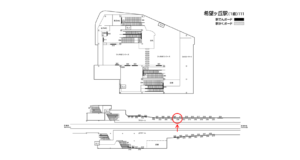 相鉄／希望ヶ丘駅／／№338駅看板・駅広告、位置図