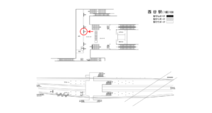 相鉄／西谷駅／／№324駅看板・駅広告、位置図