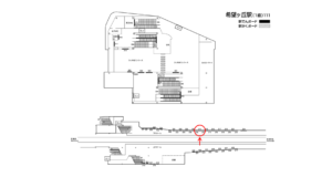 相鉄／希望ヶ丘駅／／№211駅看板・駅広告、位置図