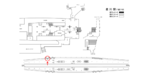 相鉄／星川駅／／№209駅看板・駅広告、位置図