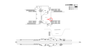 相鉄／さがみ野駅／／№339駅看板・駅広告、位置図