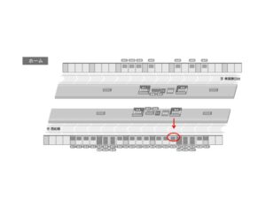 東葉高速　八千代緑が丘駅／B16№16駅看板・駅広告、位置図