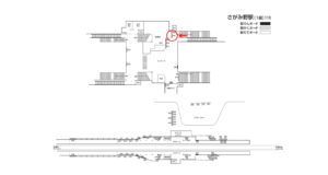 相鉄／さがみ野駅／／№245駅看板・駅広告、位置図