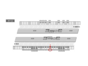 東葉高速　八千代緑が丘駅／B13№13駅看板・駅広告、位置図