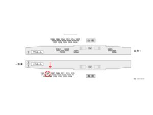 京成　ユーカリが丘駅／／№1105駅看板・駅広告、位置図