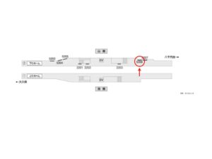 京成　実籾駅／／№5206駅看板・駅広告、位置図