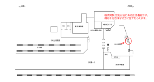 JR／横須賀駅／本屋口／№2駅看板・駅広告、位置図