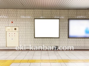 名古屋地下鉄／高岳駅／桜通線№B1-7№7駅看板、写真2