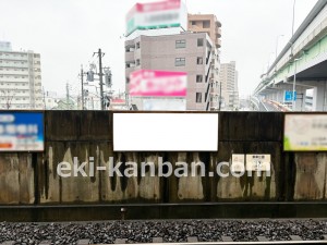 名古屋地下鉄／上小田井駅／鶴舞線№F2-2№2駅看板、写真2