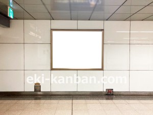 名古屋地下鉄／久屋大通駅／桜通線№B1-6№6駅看板、写真2