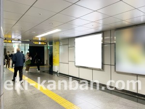 名古屋地下鉄／名古屋駅／東山線№B1-4№4駅看板、写真1