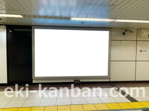 名古屋地下鉄／名古屋駅／東山線№B1-12№12駅看板、写真2