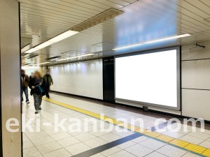 名古屋地下鉄／名古屋駅／東山線№B1-12№12駅看板、写真1